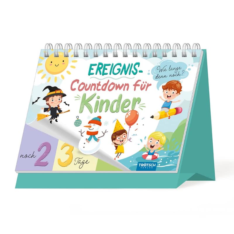 Kinder Event-Countdown Tischkalender für besondere Anlässe
