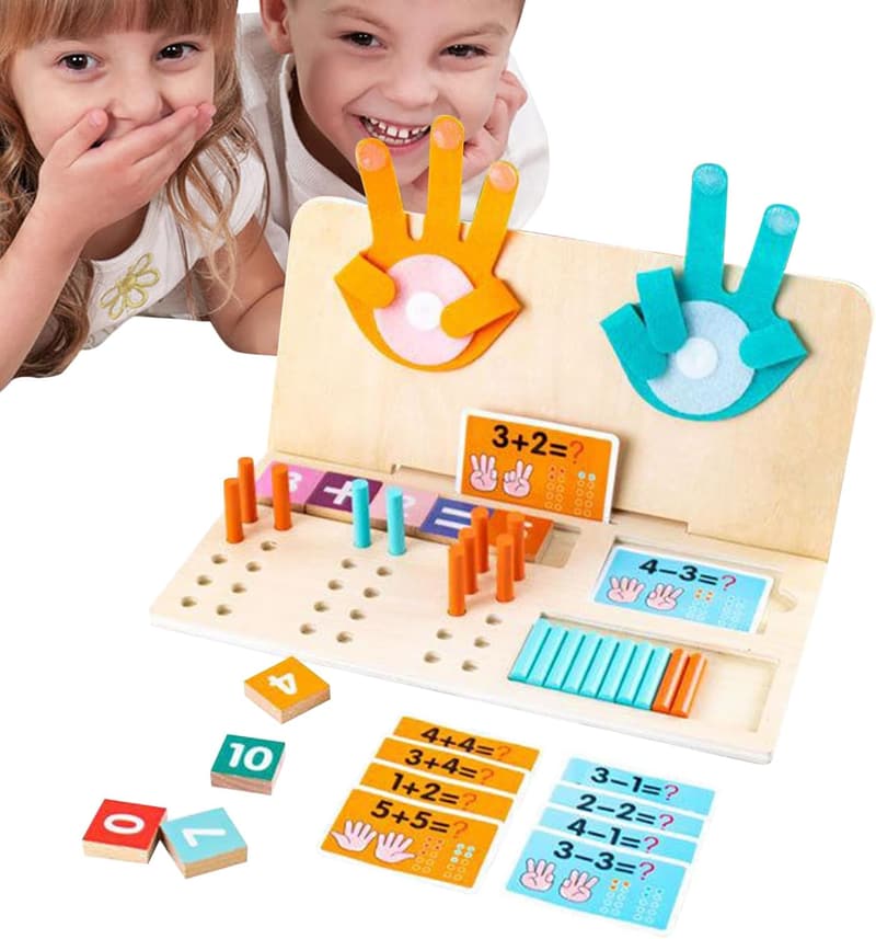 Mathematik-Zählblöcke für Kinder – Lernspielzeug für motorische Fähigkeiten
