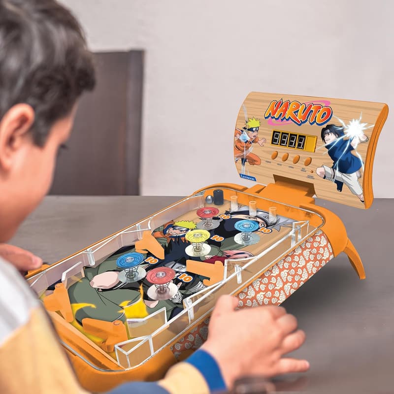 Naruto Elektronisches Tisch Flip Spiel für Kinder, mit LCD, Licht und Sound