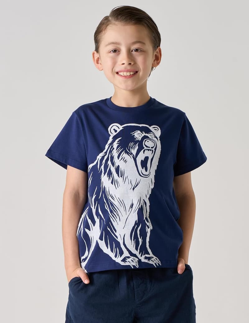 LAPASA Unisex Sport T-Shirts aus 100% Baumwolle für Kinder 3-13 Jahre, 4er Pack