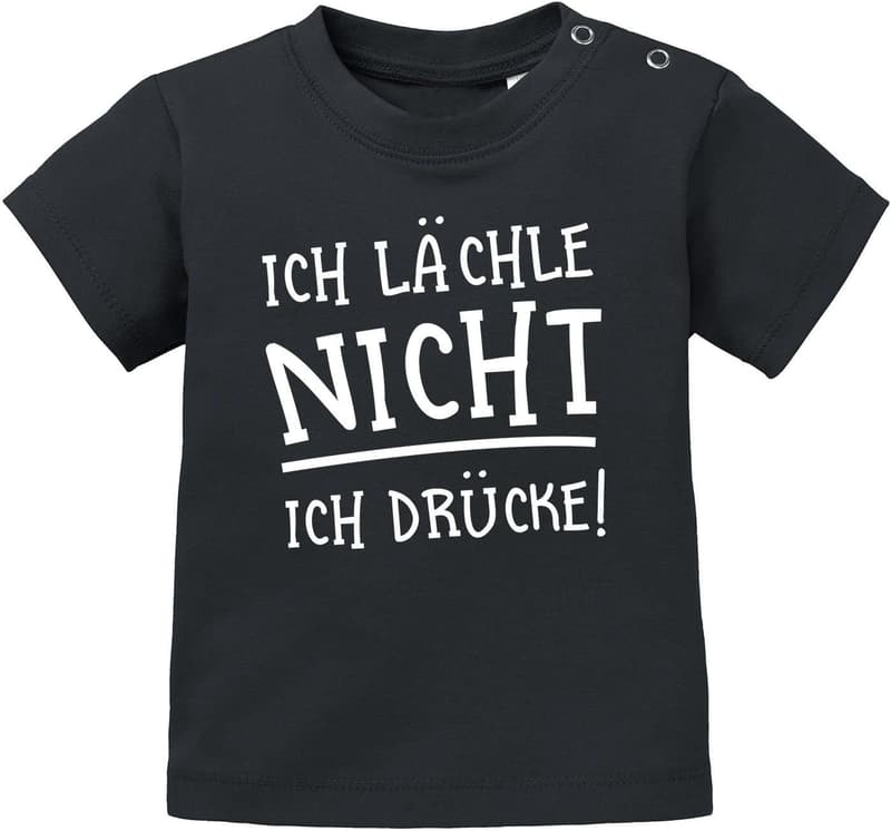 Lustiges Baby T-Shirt mit Spruch für Jungen und Mädchen