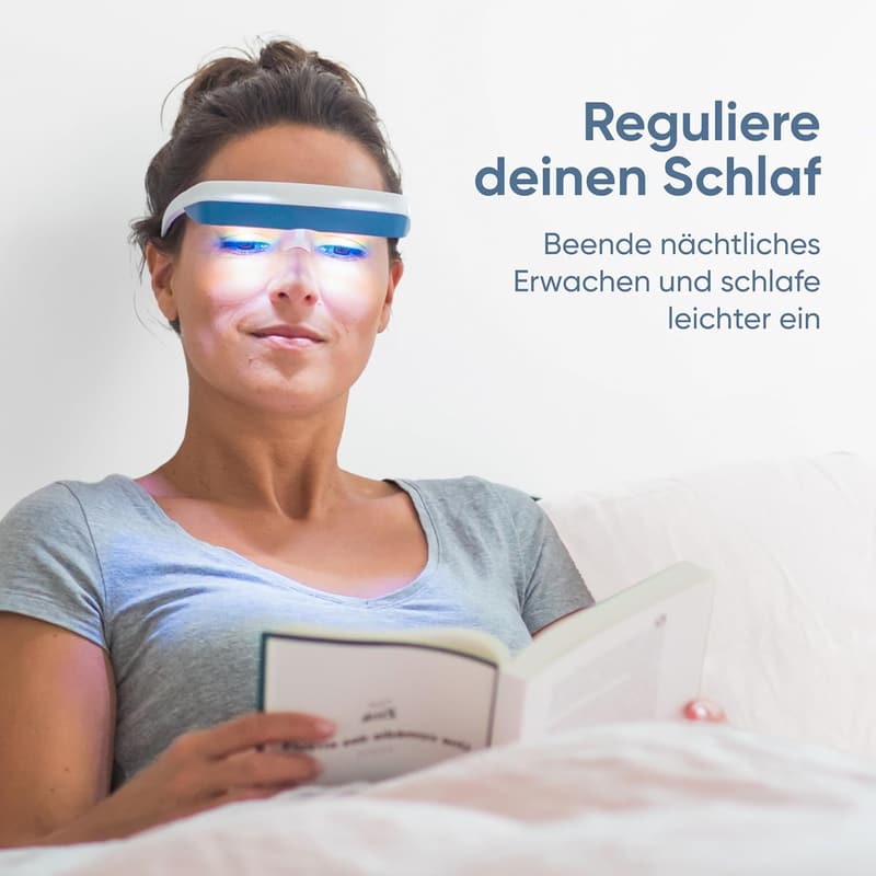 Luminette 3 Lichttherapie-Brille – Tragbare Tageslichtlampe bei Schlafproblemen