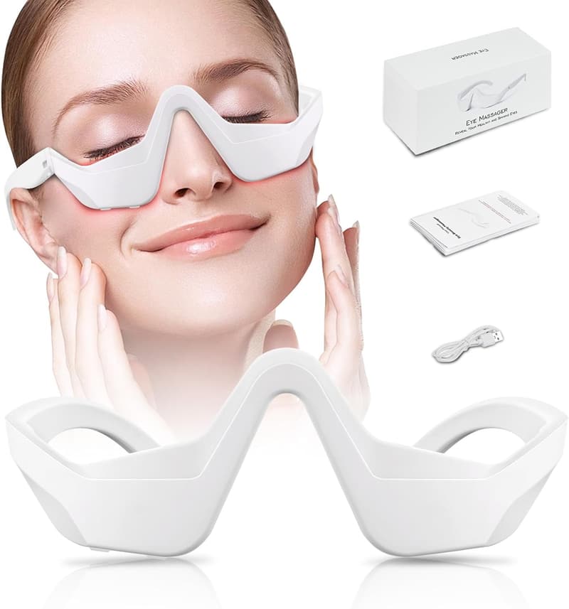 Rote Lichttherapie-Brille für Augen – Anti-Aging und Dunkle Ringe Unterstützung
