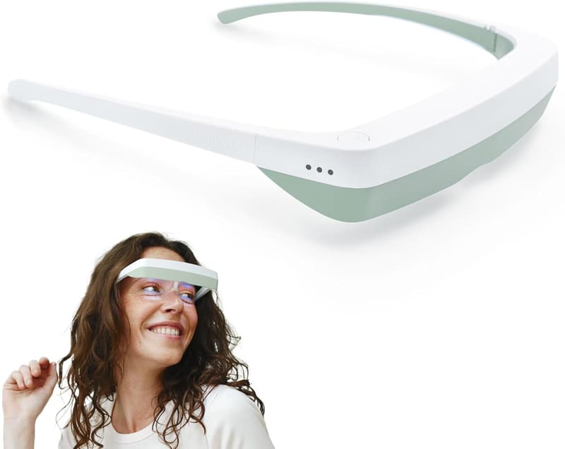 Lichttherapie-Brille für natürliche Linderung von Schlafproblemen und Stimmungstörungen