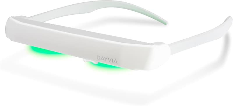 DAYVIA SUN ACTIV Lichttherapie-Brille – mobile LED-Therapie, UV-frei