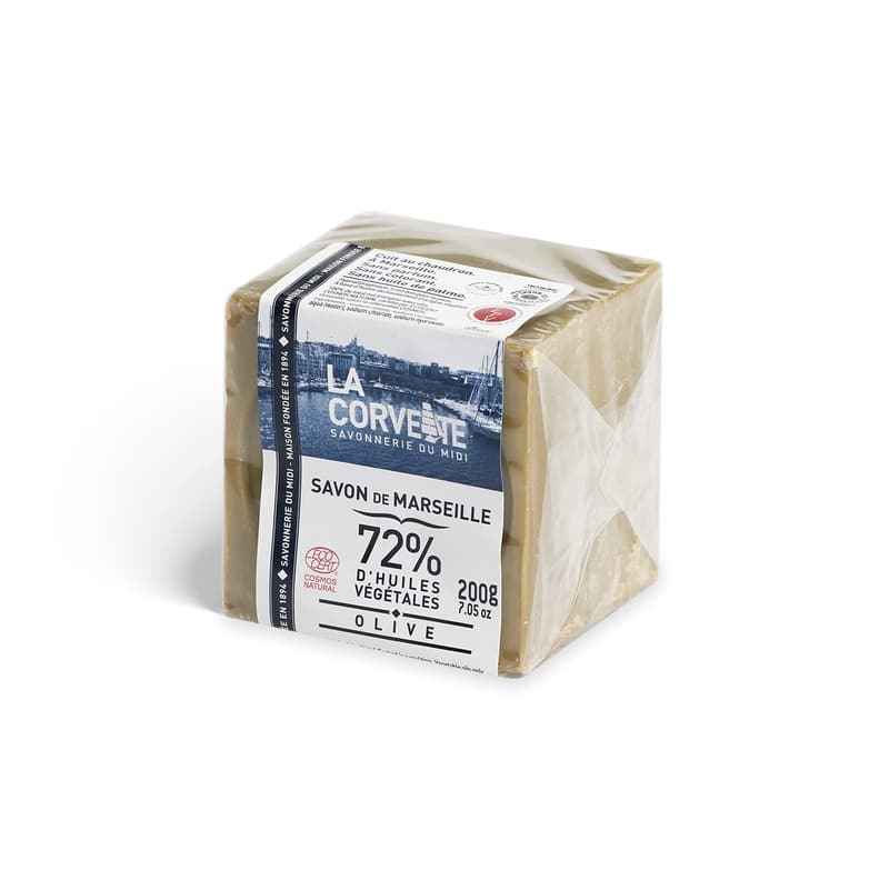 La Corvette Olivenölseife Würfel, 200 g