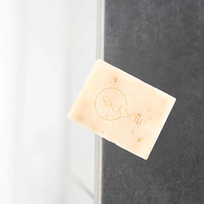 Veganes Duschseifen-Set für die Dusche – 3 handgemachte Seifen: Lavendel, Zitronengras, Aktivkohle