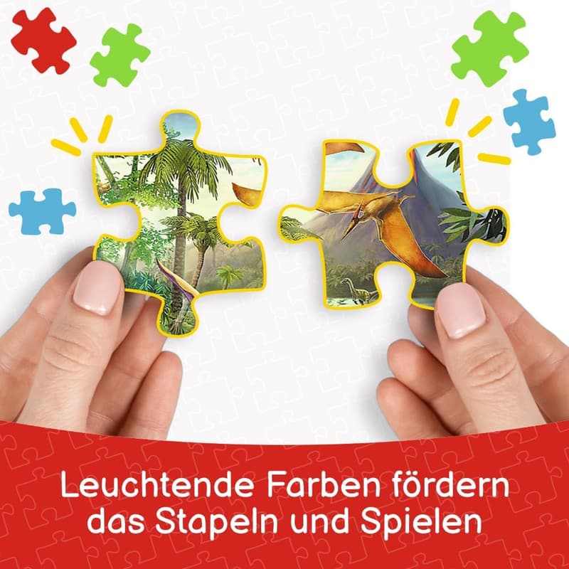Marvel Avengers 3in1 Puzzle-Set für Kinder - 3 x 50 Teile
