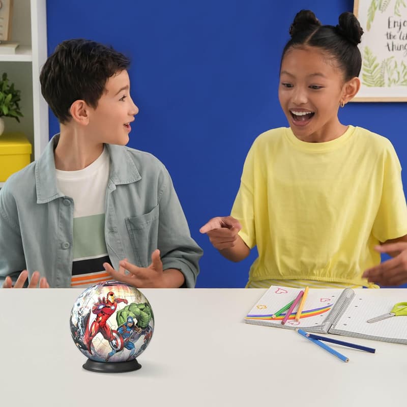 3D Puzzle-Ball Avengers für Marvel-Fans ab 6 Jahren