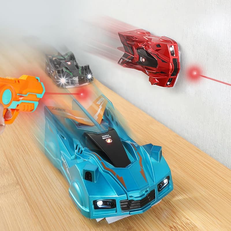 Laserwand-Auto mit Infrarot-Tracking und 360° Rotation für Kinder