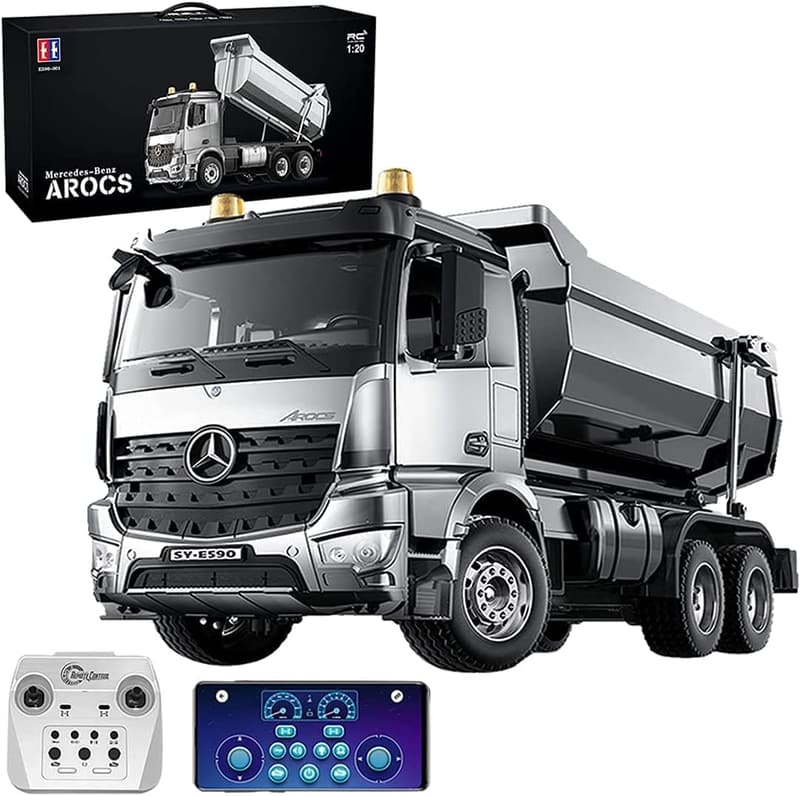 Mercedes Arocs RC Kipper 1:20 - Metallkipper für Modellbau-Enthusiasten