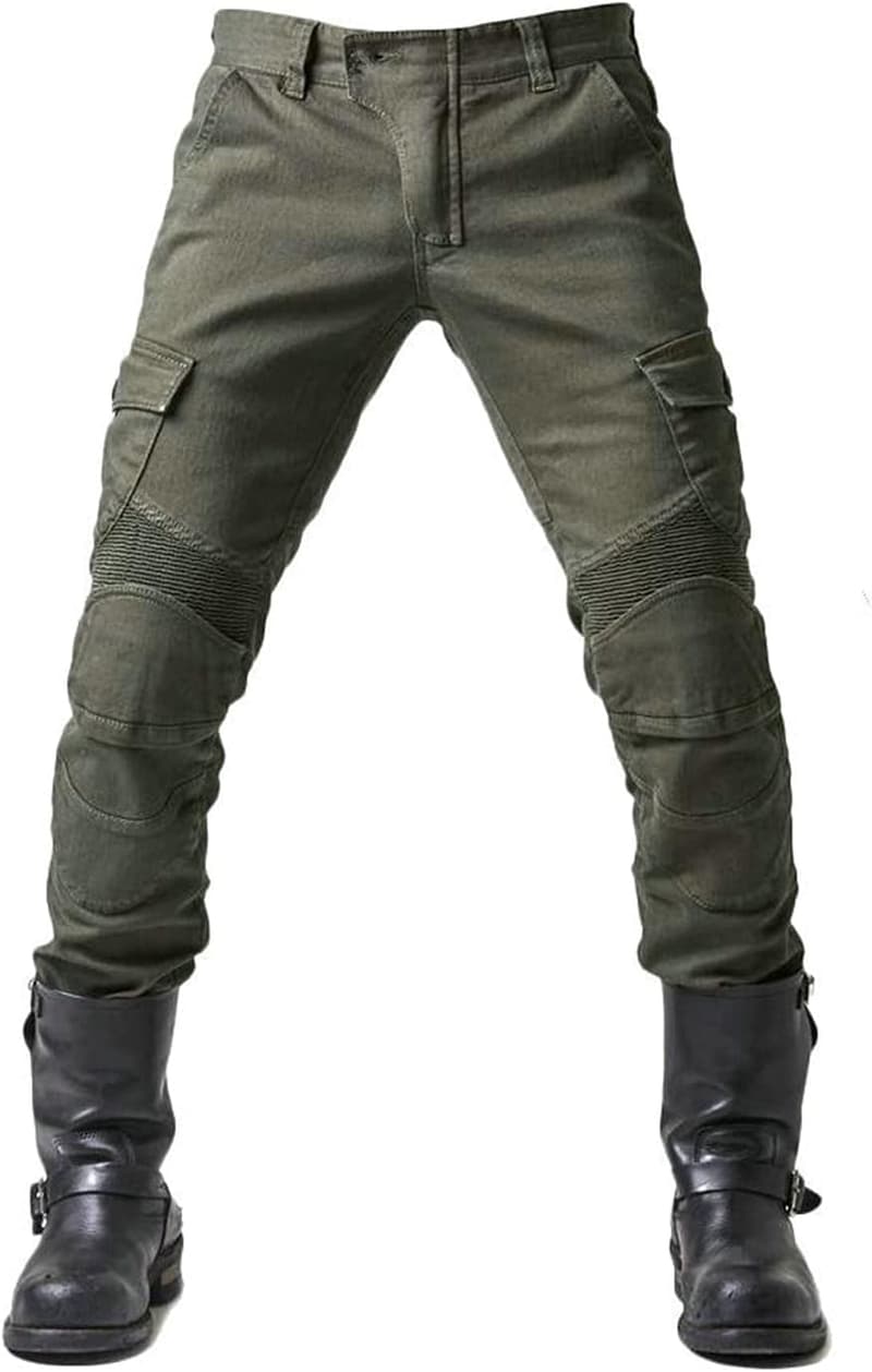 Sportliche Motorradhose für Herren mit Protektoren
