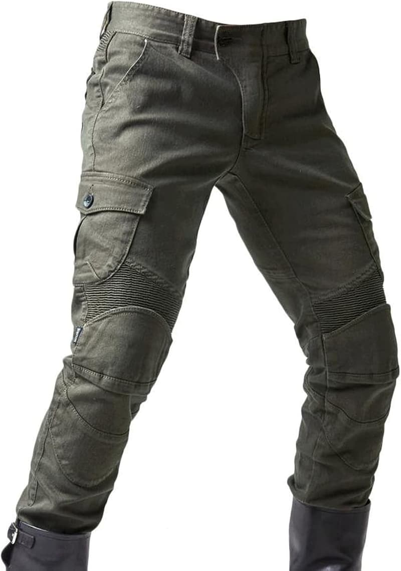 Sportliche Motorradhose für Herren mit Protektoren