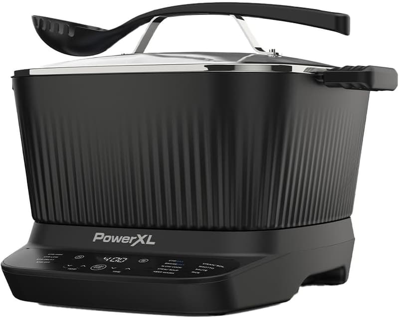 PowerXL StirMax – Multikocher mit automatischem Rührsystem und 9 Programmen