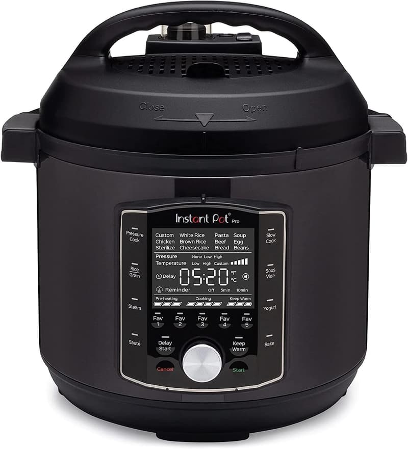 Instant Pot Pro 10-in-1 Multikocher 1200 W, 7,6 L aus Edelstahl