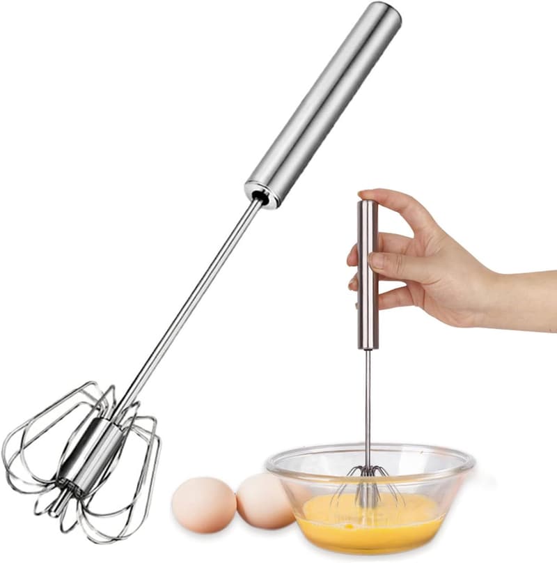 Automatischer Schneebesen für die Küche, 10 Zoll, halbautomatisch