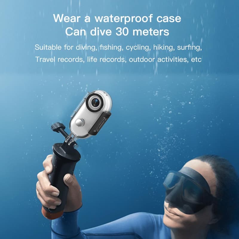 Andoer 1080P Mini Action Kamera mit 120° Weitwinkel und 32GB Karte