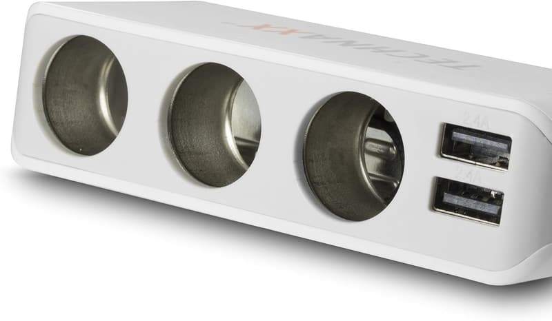 Technaxx Auto-Ladehalter TE11 mit 4 USB-Anschlüssen für Smartphone/Tablet