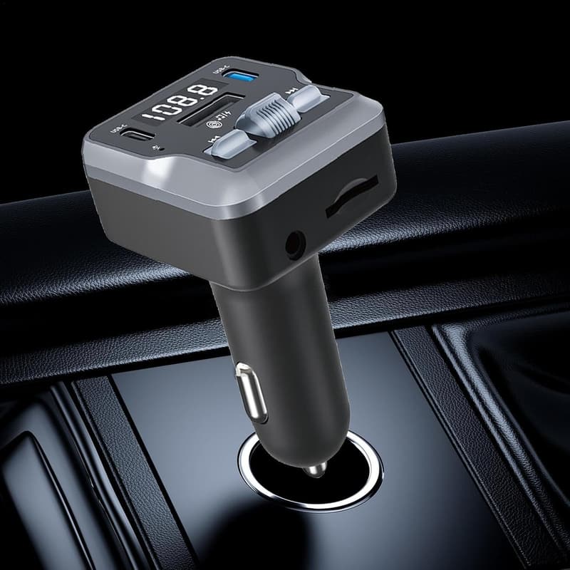 Superschneller Auto-Handy-Ladeadapter mit Fernbedienung