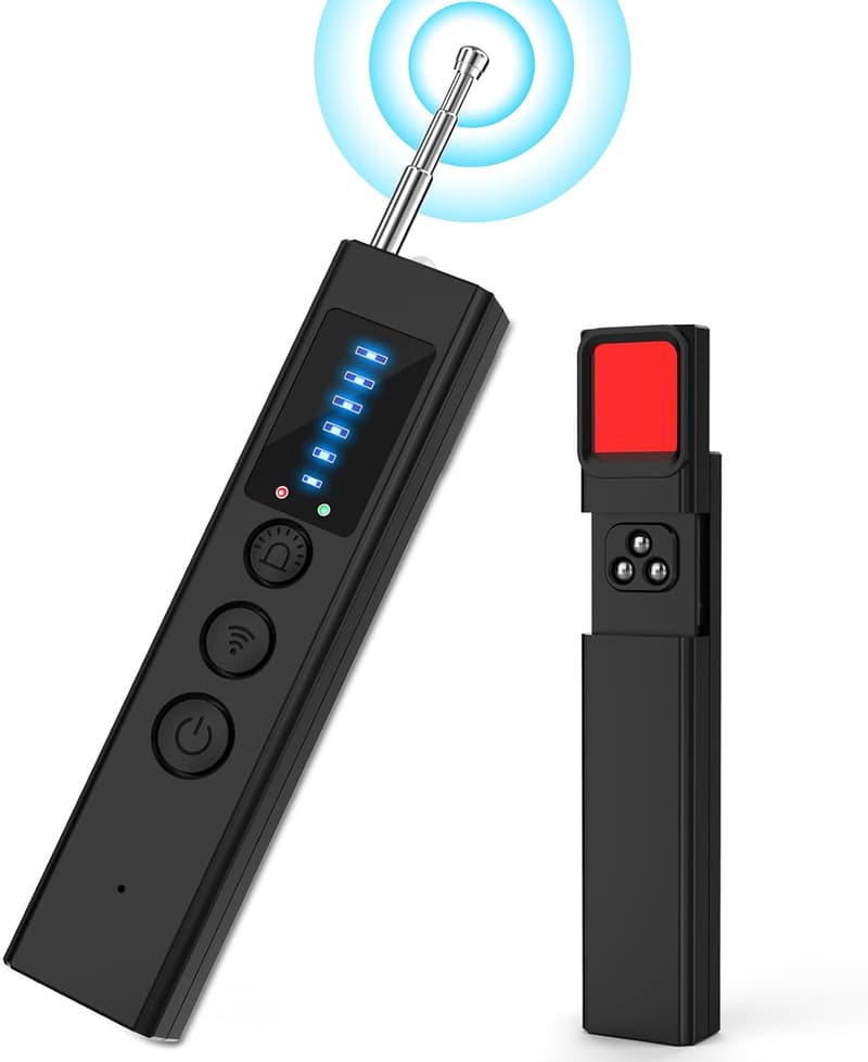 Wanzen-Detektor für Reisen – Versteckte Kameras und GPS-Tracker erkennen