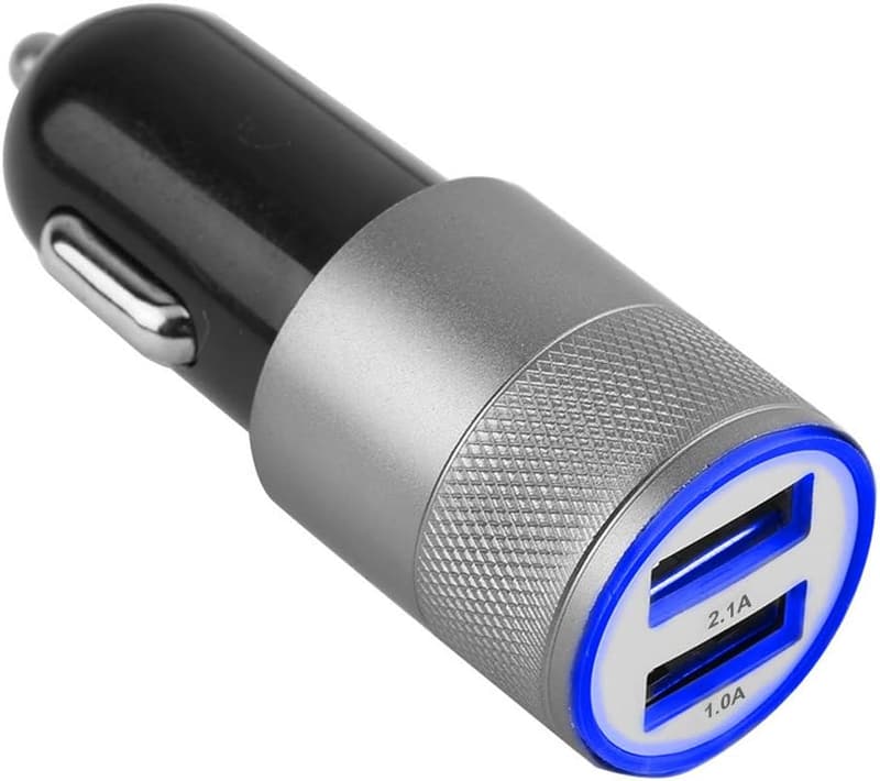 Dual USB Kfz Ladeadapter 5V/4.8A für iPhone und Samsung