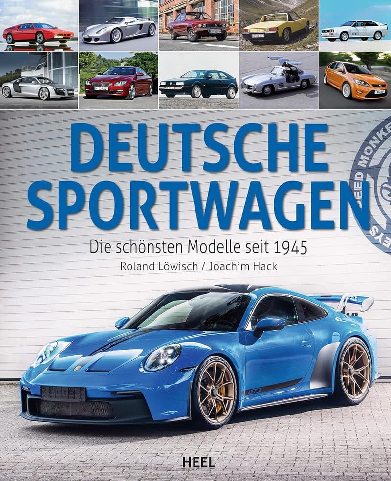 Geschenkbuch über deutsche Sportwagen – Bildband für Auto-Fans