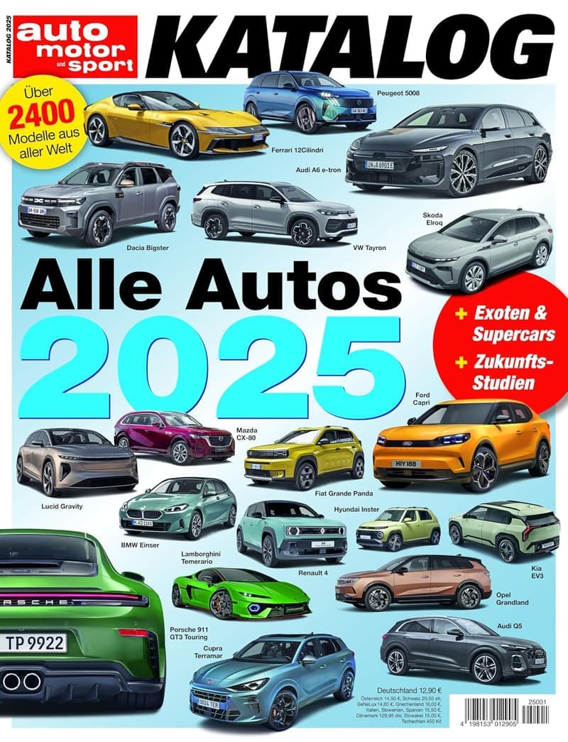 Auto-Katalog 2025: Neueste Modelle und Trends