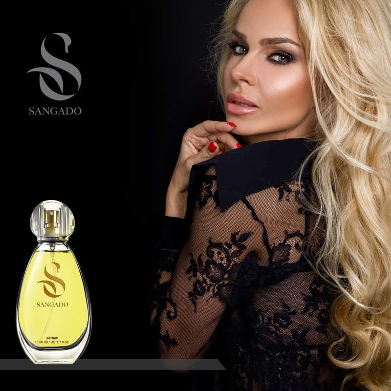 SANGADO Blumiges Damenparfüm, langanhaltend, 50 ml