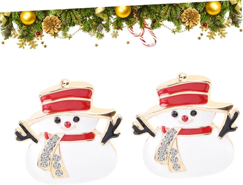 Weihnachtspullover Emaille Pin mit Cartoon-Motiv für Erwachsene