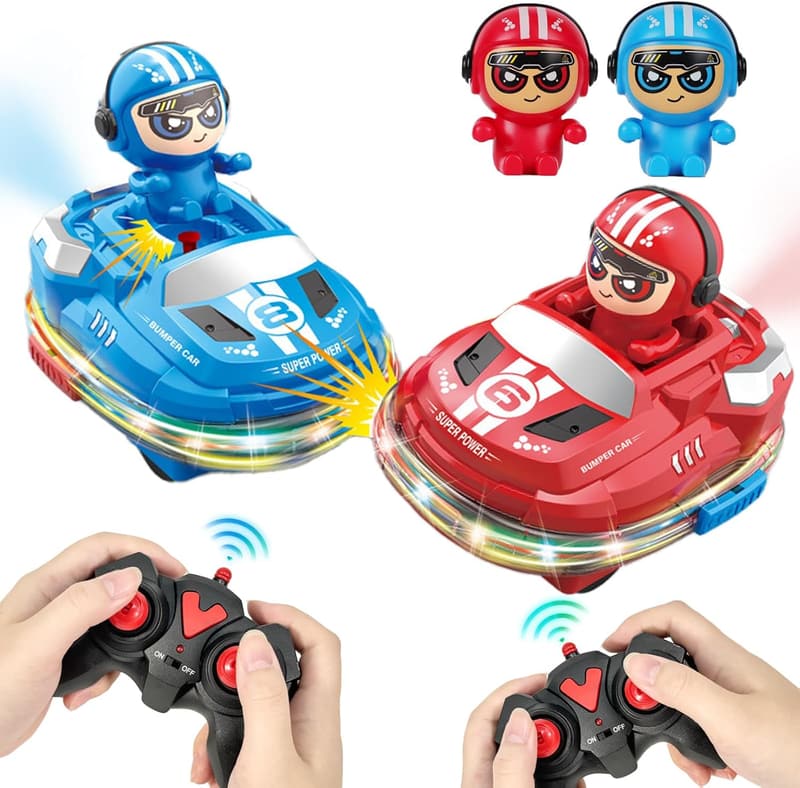 Mini RC Bumper Cars – Ferngesteuertes Autoscooter für Kinder ab 3 Jahren