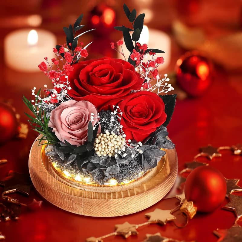 Ewige Rose im Glas – Geschenke für Frauen zum Muttertag oder Geburtstag