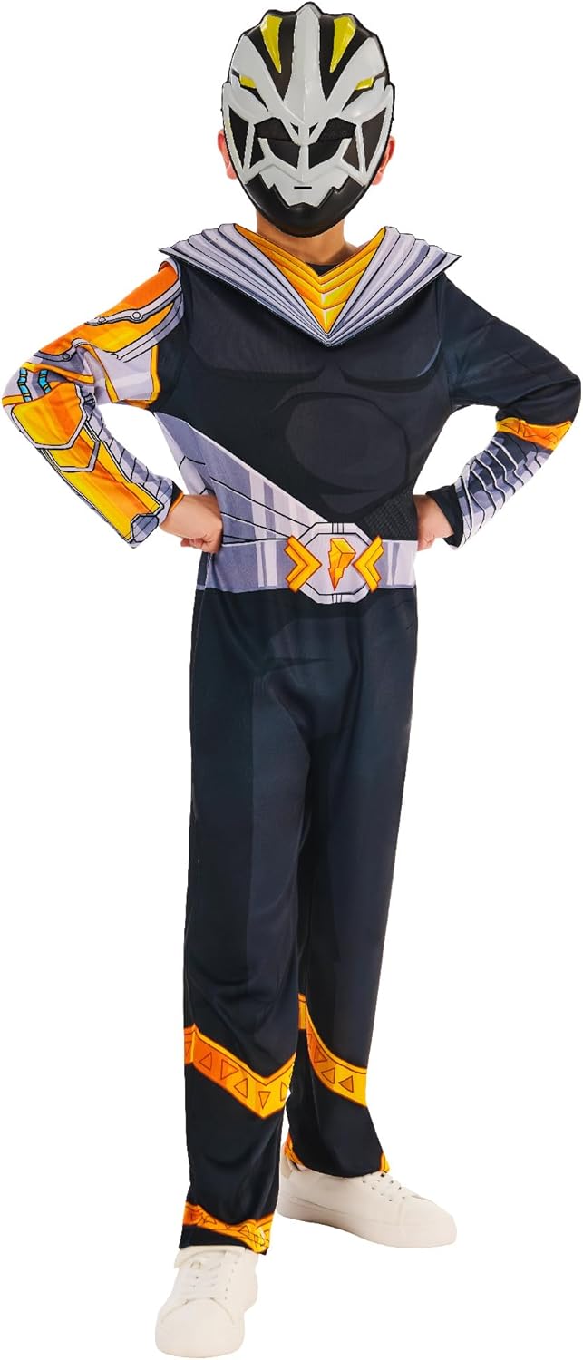 Power Rangers Cosmic Fury Schwarz Ranger-Kostüm für Kinder