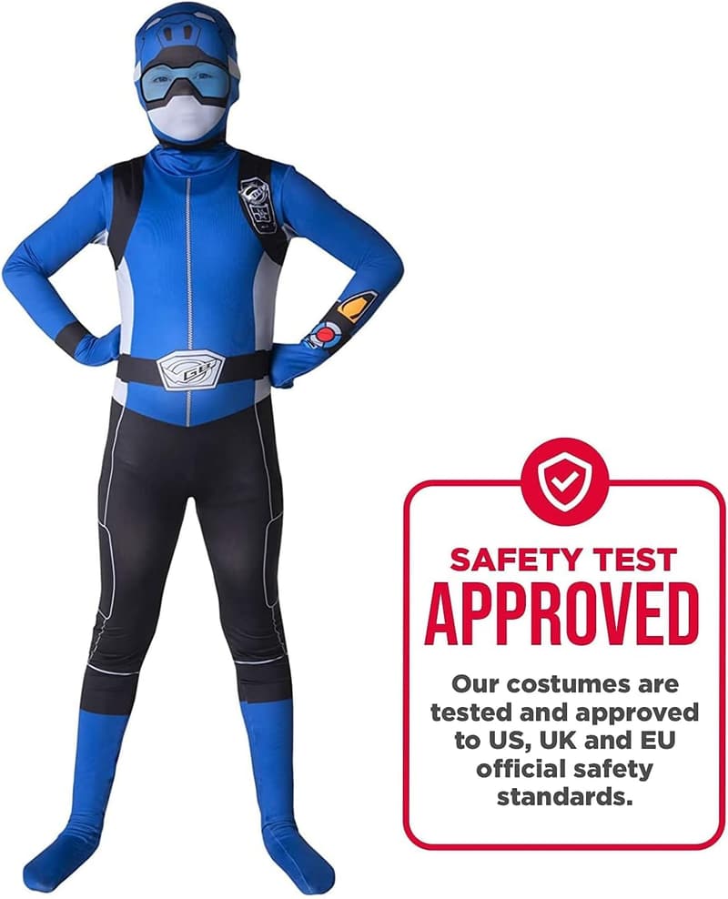 Power Rangers Kostüm für Kinder – Offizielles Karneval- und Halloween-Outfit