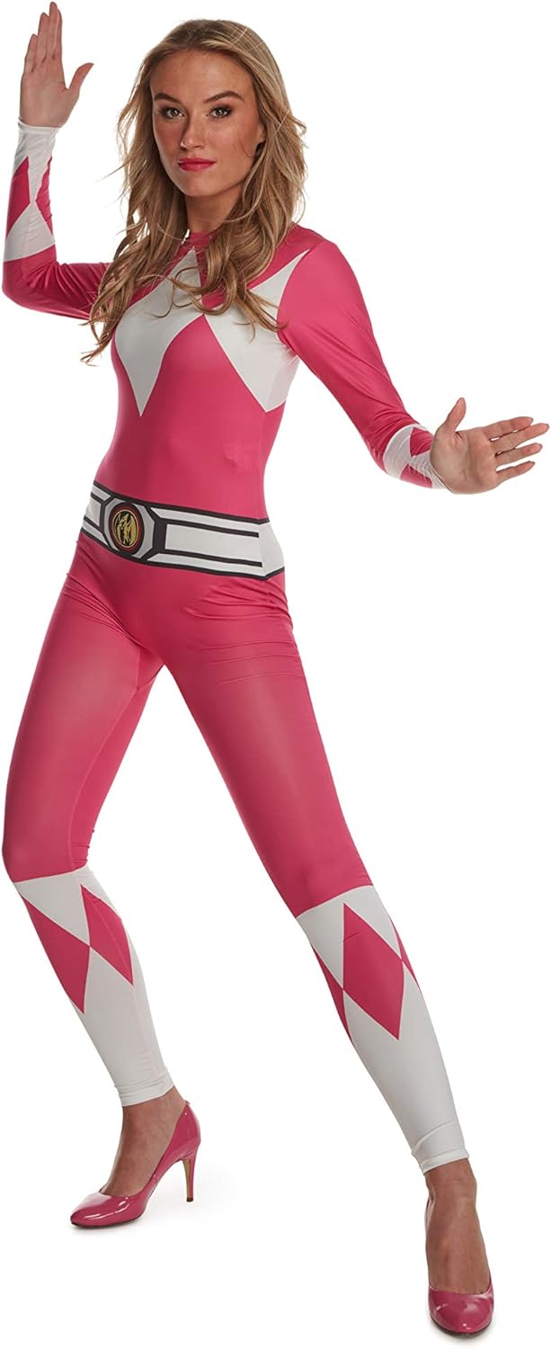 Pink Power Ranger Kostüm für Partys und Events