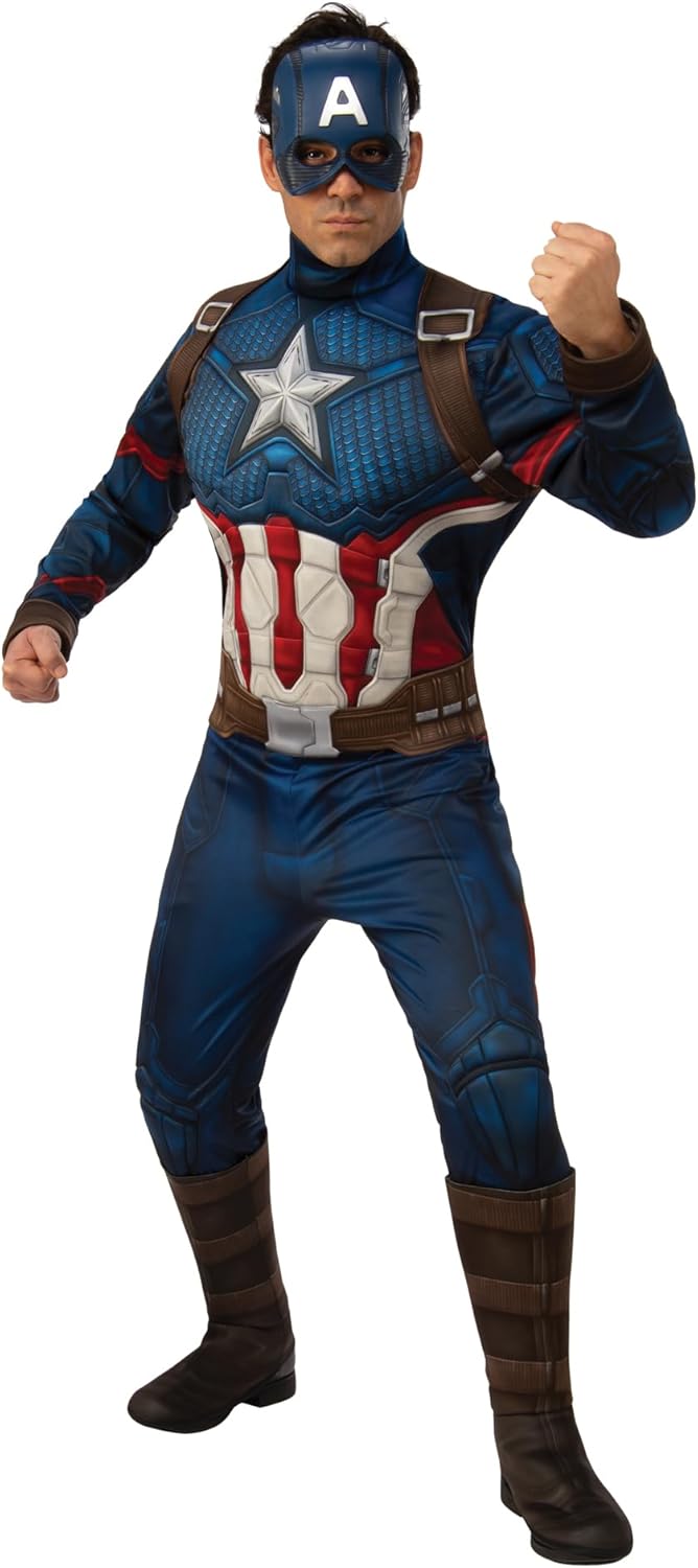 Avengers Endgame Captain America Deluxe Kostüm für Herren