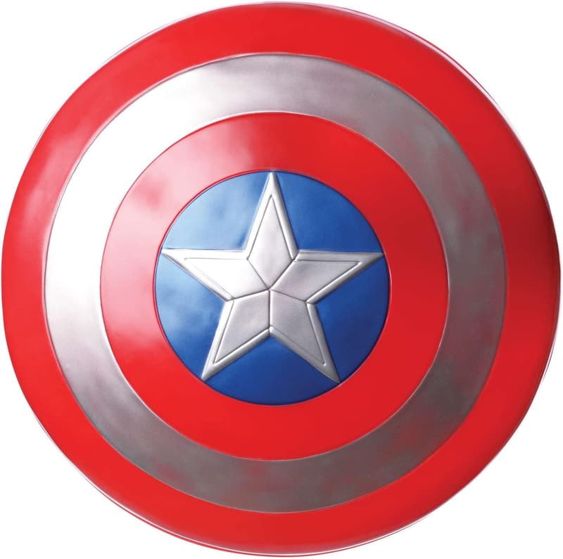 Captain America Schild für Kinder, 30 cm, Marvel Endgame Halloween