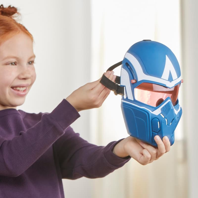 Captain America Flugsicht-Maske für Rollenspiele