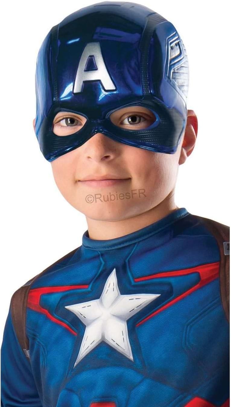 Captain America Deluxe Kindermaske für Jungen – Halloween Kostüm