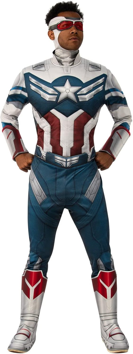 Deluxe Kostüm „Captain America“ für Herren, Marvel The Falcon, XL
