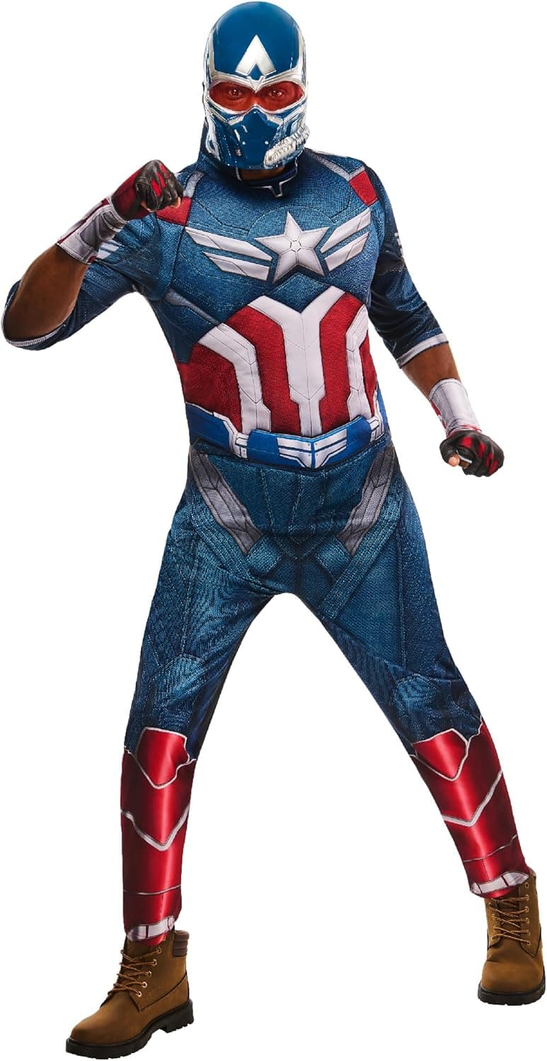 Captain America Kostüm für Erwachsene – Deluxe Edition