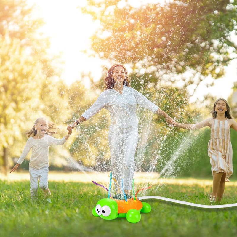 Schildkröten-Wassersprinkler für Kinder ab 3 Jahren – Garten Spielzeug
