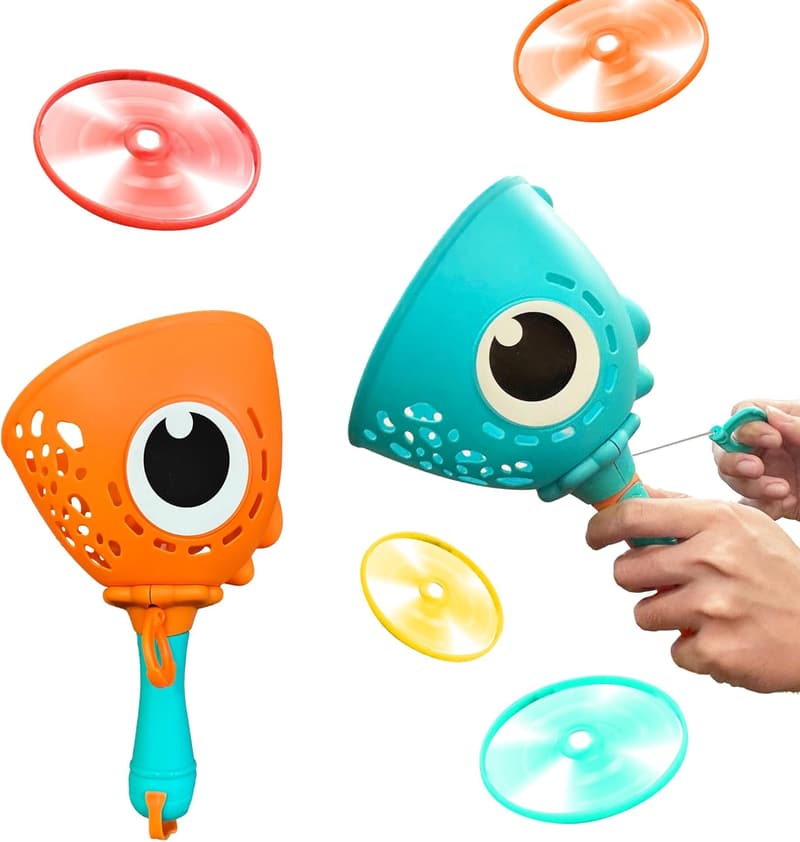 Dinosaurier Frisbee Launcher Set mit 24 Disc für Kinder