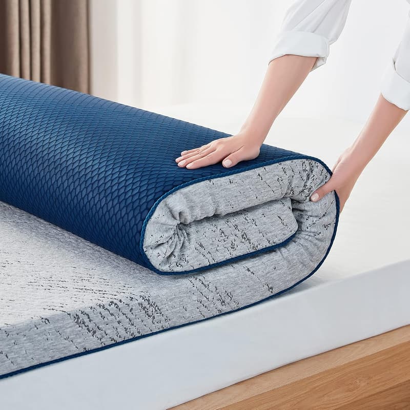 Bambus-Gel Matratzentopper 140x200cm, 7,5cm Höhe, H2/H3