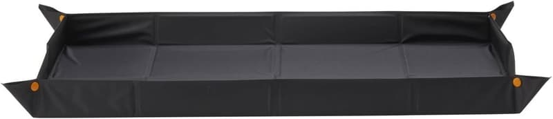 Faltbare Pflanzmatte mit hohem Rand – 82,5 x 44,5 cm, Schwarz