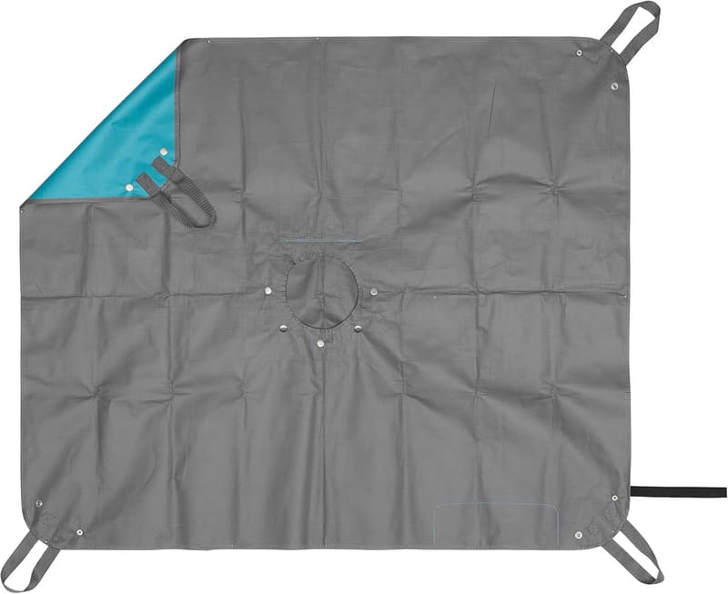 Gardena Pflanzmatte M: Wasserabweisende Unterlage für Umtopfarbeiten, 100 x 120 cm