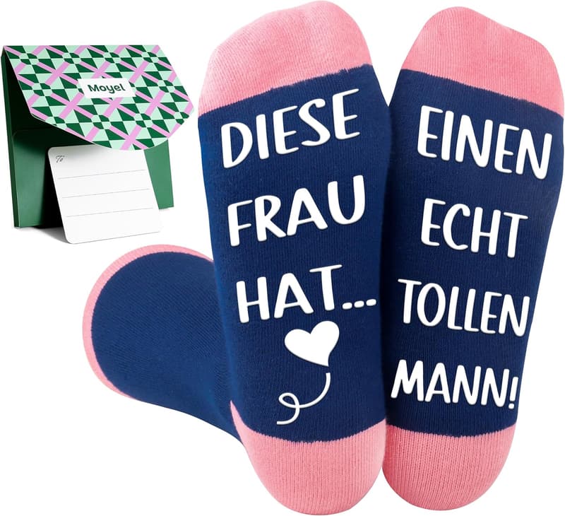 Lustige Socken für Frauen – Geschenkideen zum Valentinstag und Geburtstag