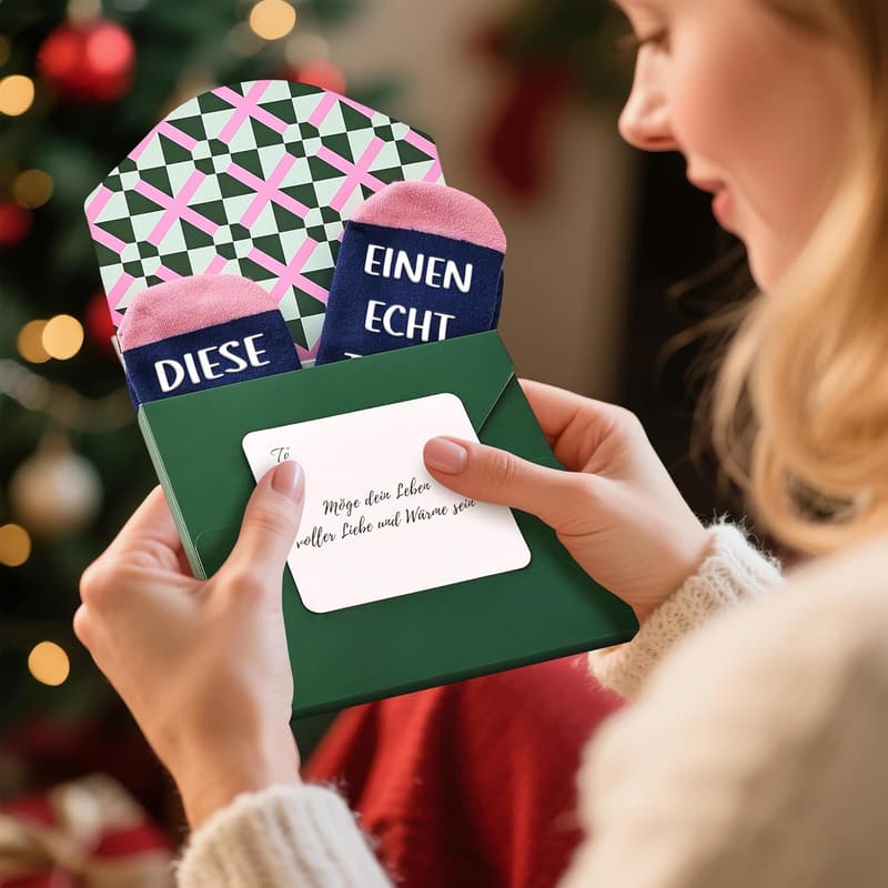 Lustige Socken für Frauen – Geschenkideen zum Valentinstag und Geburtstag