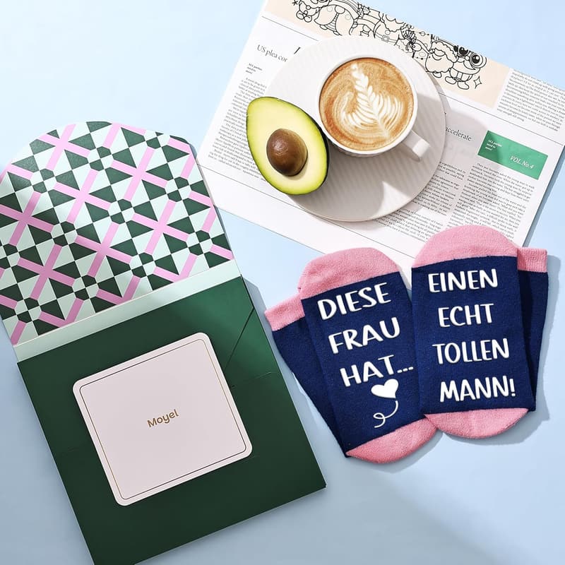 Lustige Socken für Frauen – Geschenkideen zum Valentinstag und Geburtstag