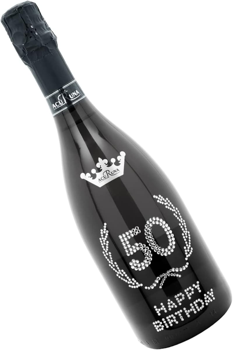 Prosecco-Geschenk für Damen und Herren, 0,75 l mit Strass