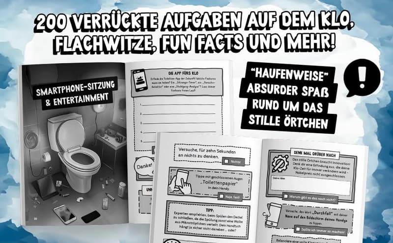 Lustiges Klobuch mit 200 verrückten Herausforderungen für Paare